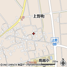 石川県白山市上野町（ヨ）周辺の地図
