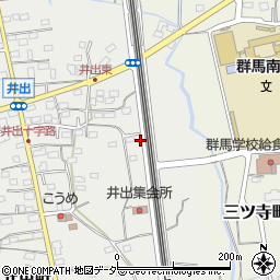 群馬県高崎市井出町218周辺の地図