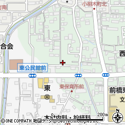 群馬県前橋市小相木町270-7周辺の地図