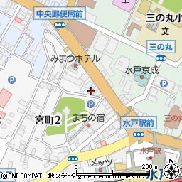 近畿日本ツーリスト株式会社　水戸支店周辺の地図
