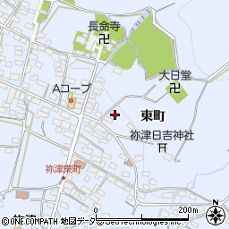 長野県東御市東町1332周辺の地図