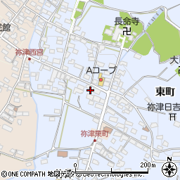 長野県東御市東町1282周辺の地図