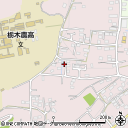 栃木県栃木市平井町857周辺の地図