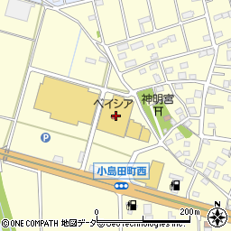 群馬県前橋市小島田町163周辺の地図