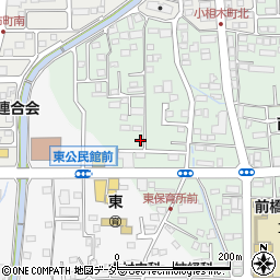 群馬県前橋市小相木町271-8周辺の地図