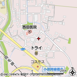 栃木県足利市小俣町1801-7周辺の地図