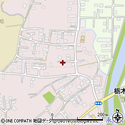 栃木県栃木市平井町992周辺の地図