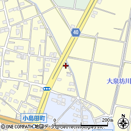 群馬県前橋市小島田町584周辺の地図