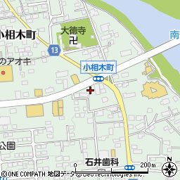 群馬県前橋市小相木町545周辺の地図