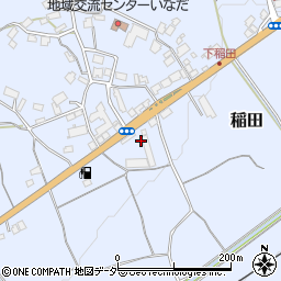 茨城県笠間市稲田3115周辺の地図