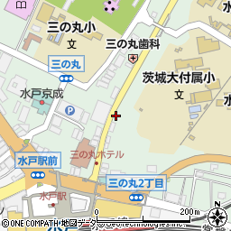 茨城県水戸市三の丸2丁目5周辺の地図