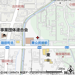 群馬県前橋市箱田町554周辺の地図