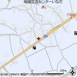 茨城県笠間市稲田3356周辺の地図