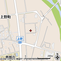 石川県白山市上野町（フ）周辺の地図