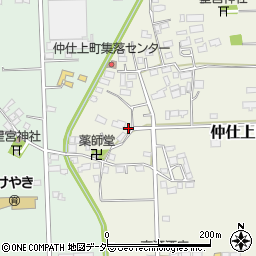 栃木県栃木市仲仕上町197周辺の地図