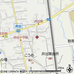 群馬県高崎市井出町1660周辺の地図