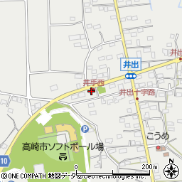 群馬県高崎市井出町630周辺の地図