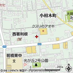 群馬県前橋市小相木町378周辺の地図