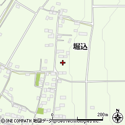 栃木県真岡市堀込414周辺の地図