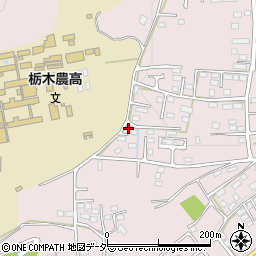 栃木県栃木市平井町868周辺の地図