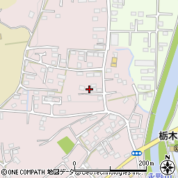 栃木県栃木市平井町990周辺の地図