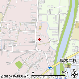 栃木県栃木市平井町1003周辺の地図