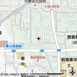 群馬県前橋市小相木町267周辺の地図