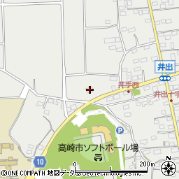 群馬県高崎市井出町642周辺の地図