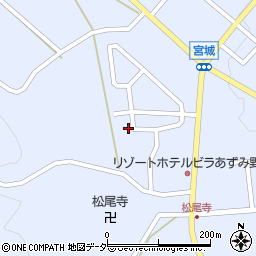 松尾荘周辺の地図