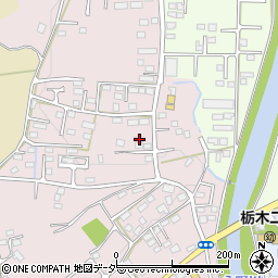 栃木県栃木市平井町988周辺の地図