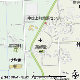 栃木県栃木市仲仕上町192周辺の地図