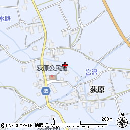 長野県安曇野市明科七貴荻原10764周辺の地図