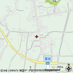 茨城県桜川市富谷1624-1周辺の地図