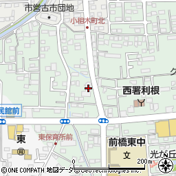 群馬県前橋市小相木町350周辺の地図