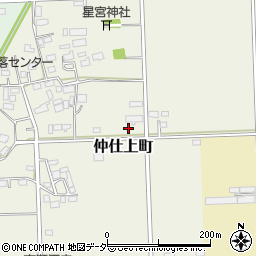 栃木県栃木市仲仕上町102周辺の地図