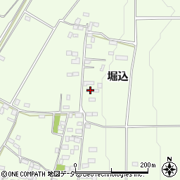 栃木県真岡市堀込413周辺の地図