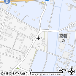 群馬県伊勢崎市下触町1412周辺の地図