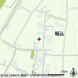 栃木県真岡市堀込412周辺の地図