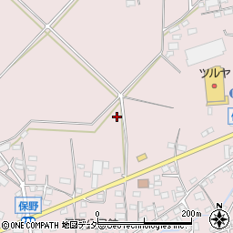 長野県上田市保野周辺の地図