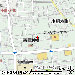 群馬県前橋市小相木町372-4周辺の地図