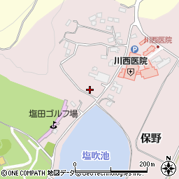 長野県上田市保野565周辺の地図