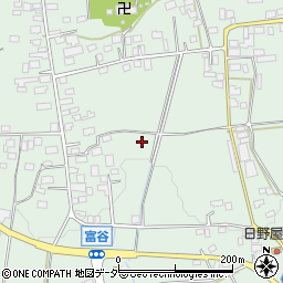 茨城県桜川市富谷周辺の地図