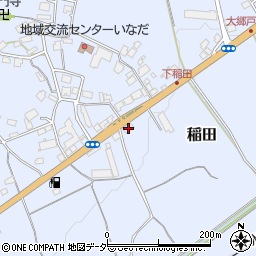 茨城県笠間市稲田3112周辺の地図