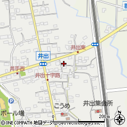 群馬県高崎市井出町1647周辺の地図