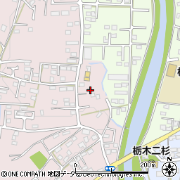 栃木県栃木市平井町1006周辺の地図