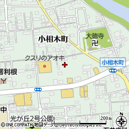 群馬県前橋市小相木町593周辺の地図