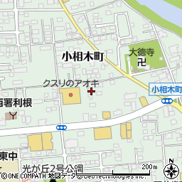 群馬県前橋市小相木町592周辺の地図