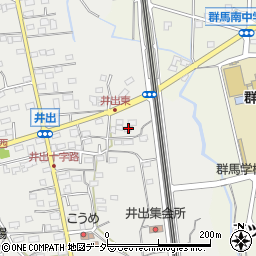 群馬県高崎市井出町192周辺の地図