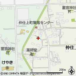 栃木県栃木市仲仕上町198-8周辺の地図