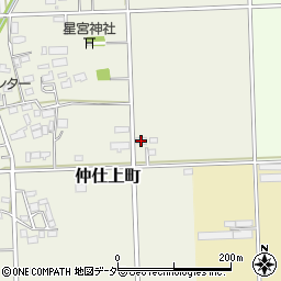 栃木県栃木市仲仕上町107周辺の地図